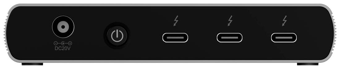 ICY BOX IB-HUB801-TB4 Passend für Marke Dockingstations: Universal USB-C® Power Delivery, inkl. Lad
