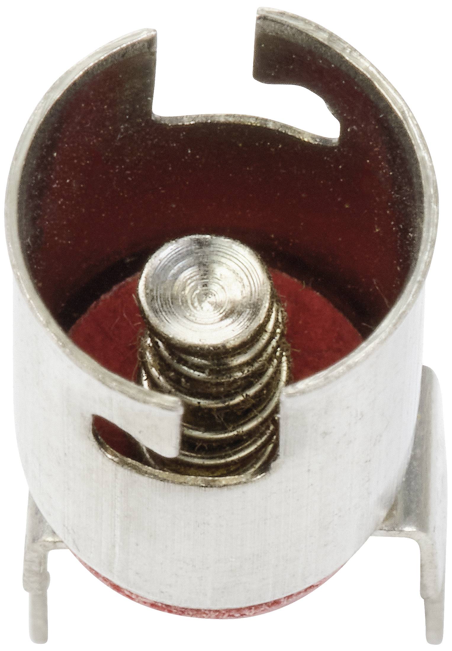 TRU COMPONENTS TC-10477728 Lampenfassung Sockel (Miniaturlampen): BA9s Anschluss (Sockel): Lötstift