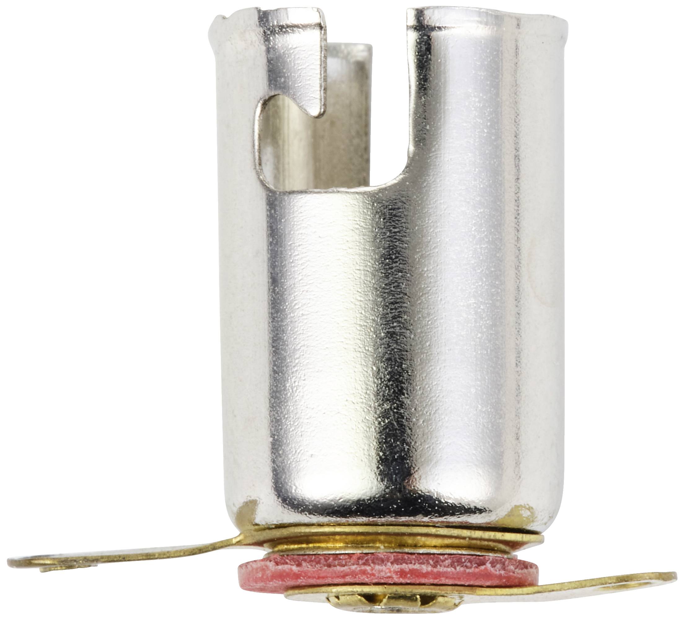 TRU COMPONENTS TC-10477736 Lampenfassung Sockel (Miniaturlampen): BA9s Anschluss (Sockel): Lötöse