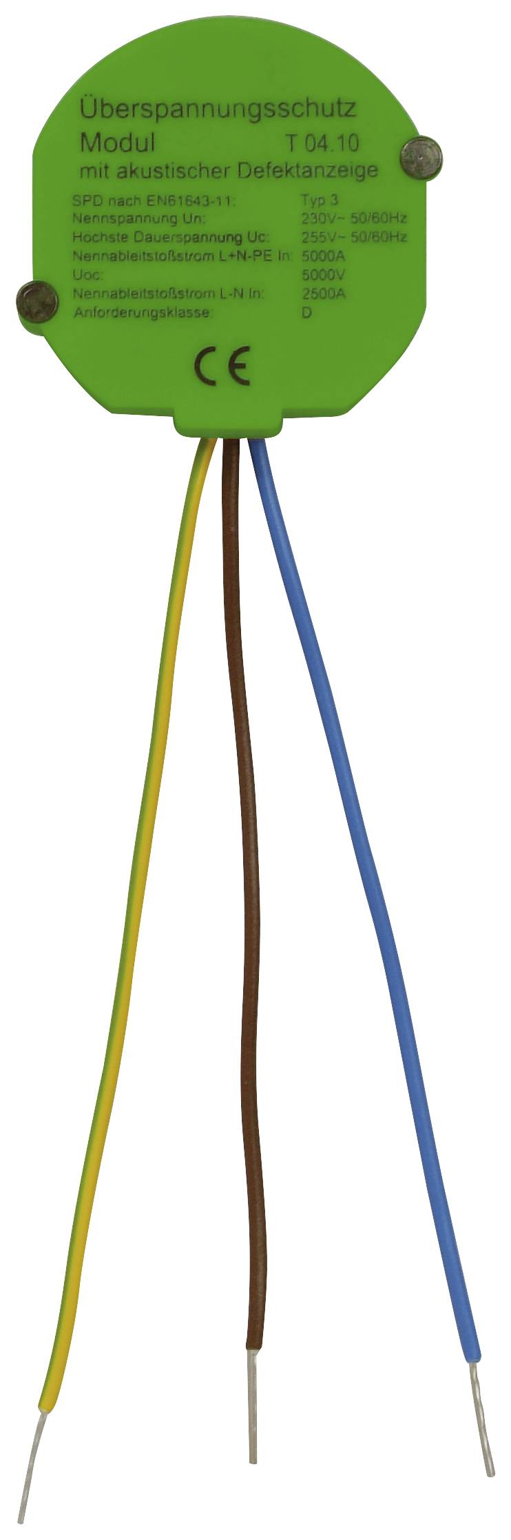 Ehmann 0451x0000 Überspannungsschutz-Modul Überspannungsschutz für: Abzweigdosen 6.5 kA 1St.