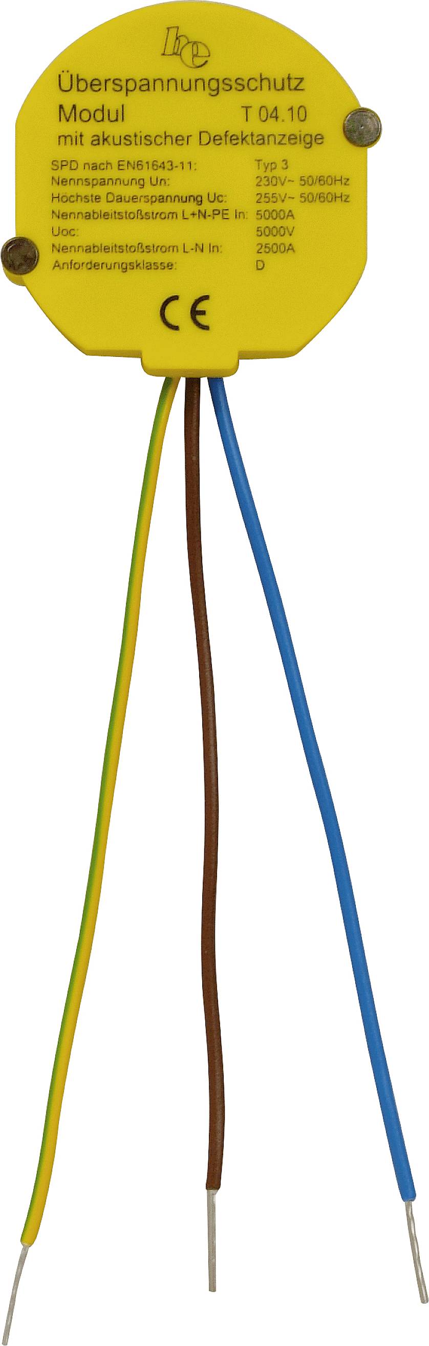 Ehmann 0451x0000 Überspannungsschutz-Modul Überspannungsschutz für: Abzweigdosen 6.5 kA 1St.