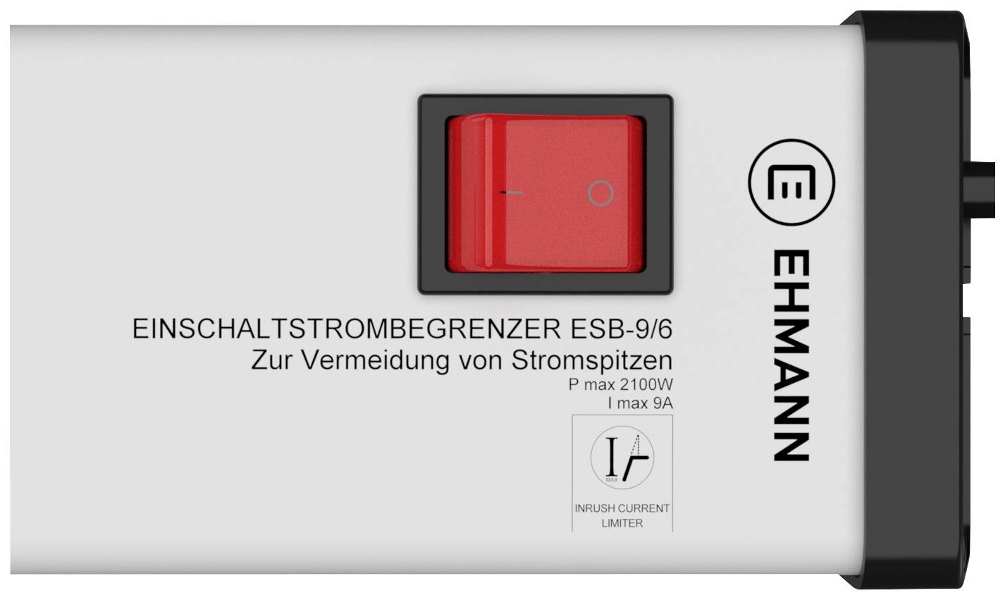 Ehmann 0268x0062301 Steckdosen-Verteiler Silber, Schwarz Schutzkontakt 1St.