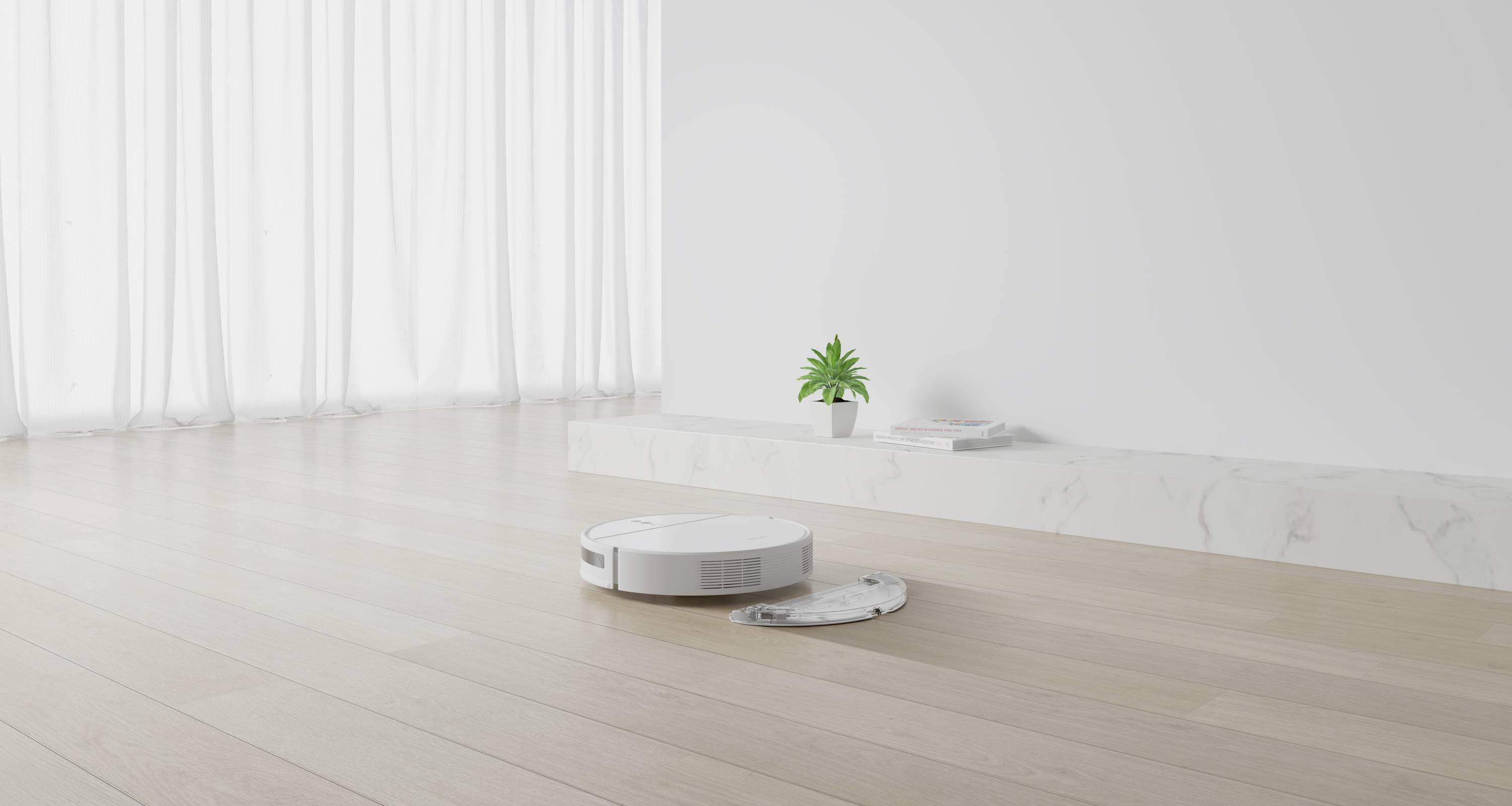 dreame F9 Saug-und Wischroboter Weiß App gesteuert, inkl. Akku