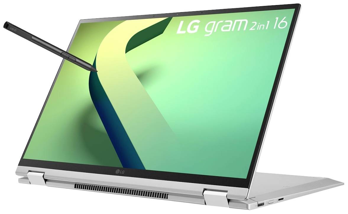 LG Electronics Notebook Gram 16T90Q 40.6cm (16 Zoll) WQXGA Intel® Core™ i7 i7-1260P 16GB RAM 1000GB SSD Intel Iris Xe Win 11 Pro