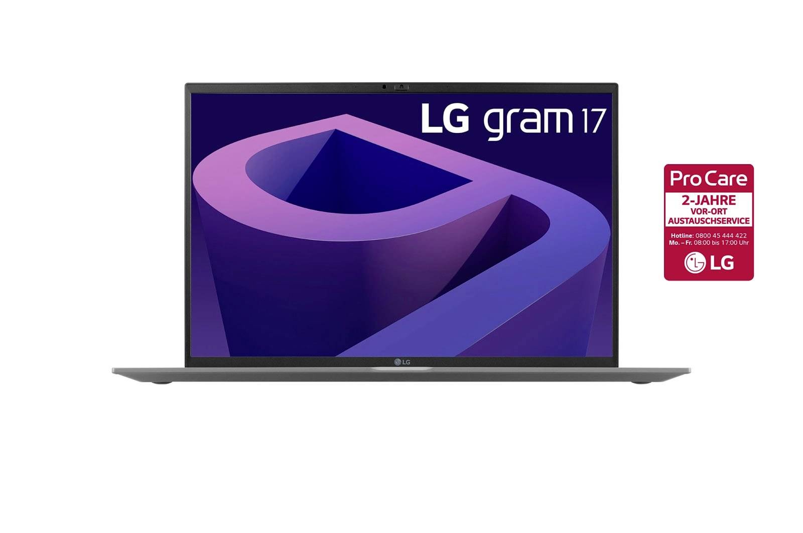 LG Electronics Notebook Gram 17Z90Q 43.2cm (17 Zoll) WQXGA Intel® Core™ i7 i7-1260P 16GB RAM 1000GB SSD Intel Iris Xe Win 11 Pro