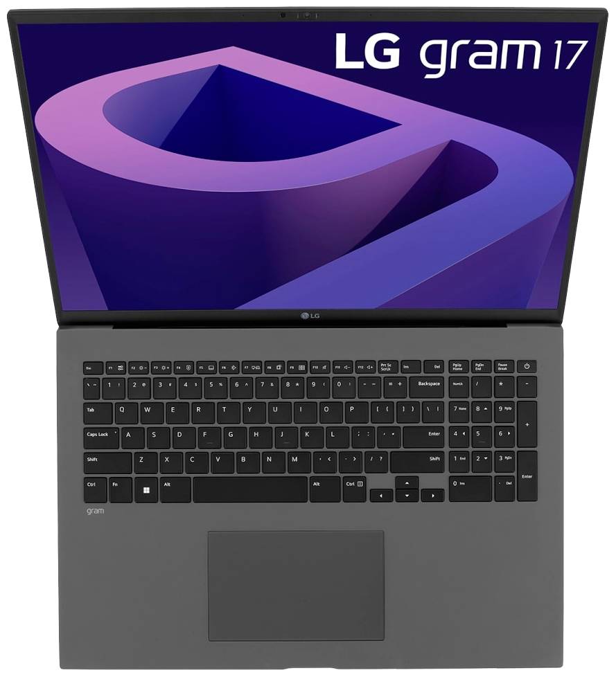 LG Electronics Notebook Gram 17Z90Q 43.2cm (17 Zoll) WQXGA Intel® Core™ i7 i7-1260P 16GB RAM 1000GB SSD Intel Iris Xe Win 11 Pro