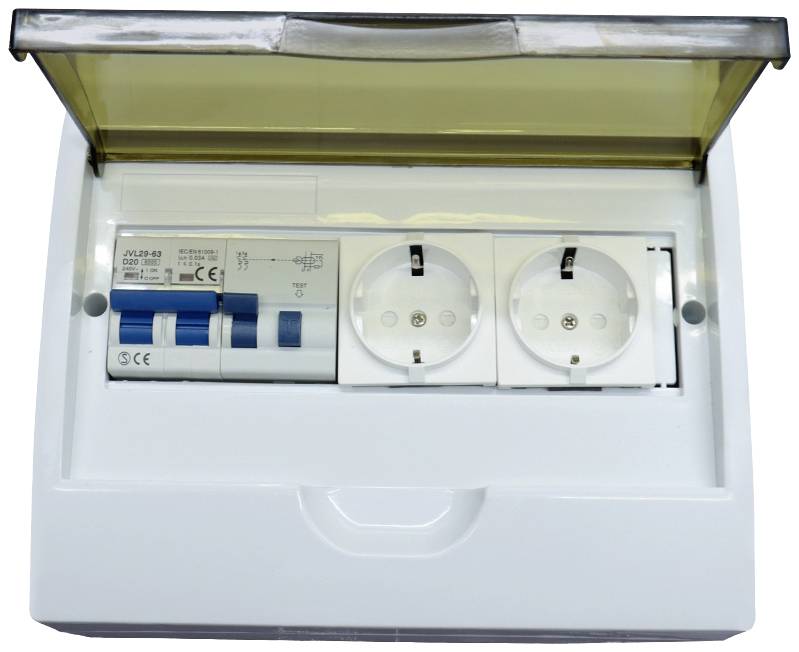 Hybrid-Wechselrichter, Laderegler 24 V, 230 V 20 A