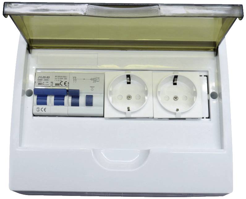 Hybrid-Wechselrichter, Laderegler 24 V, 230 V 20 A