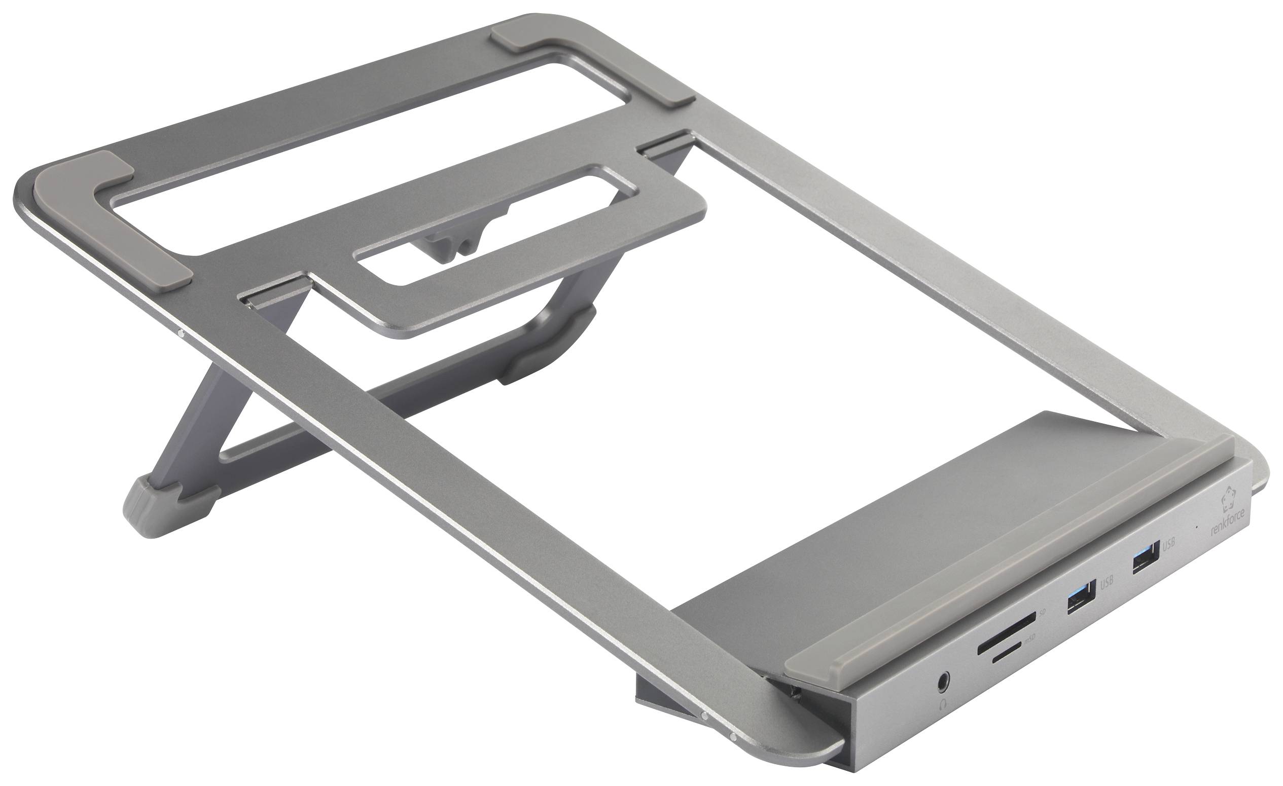 Renkforce RF-LLS-400 USB-C® Notebook Dockingstation / Ständer Passend für Marke Dockingstations: Universal, Apple USB-C® Power