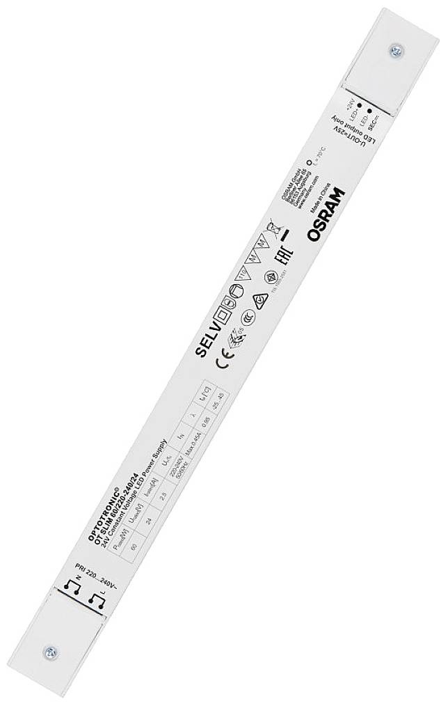 OSRAM HOMELIGHTING OPTOTRONIC OT SLIM LED-Treiber 68W 24.2V 1St.