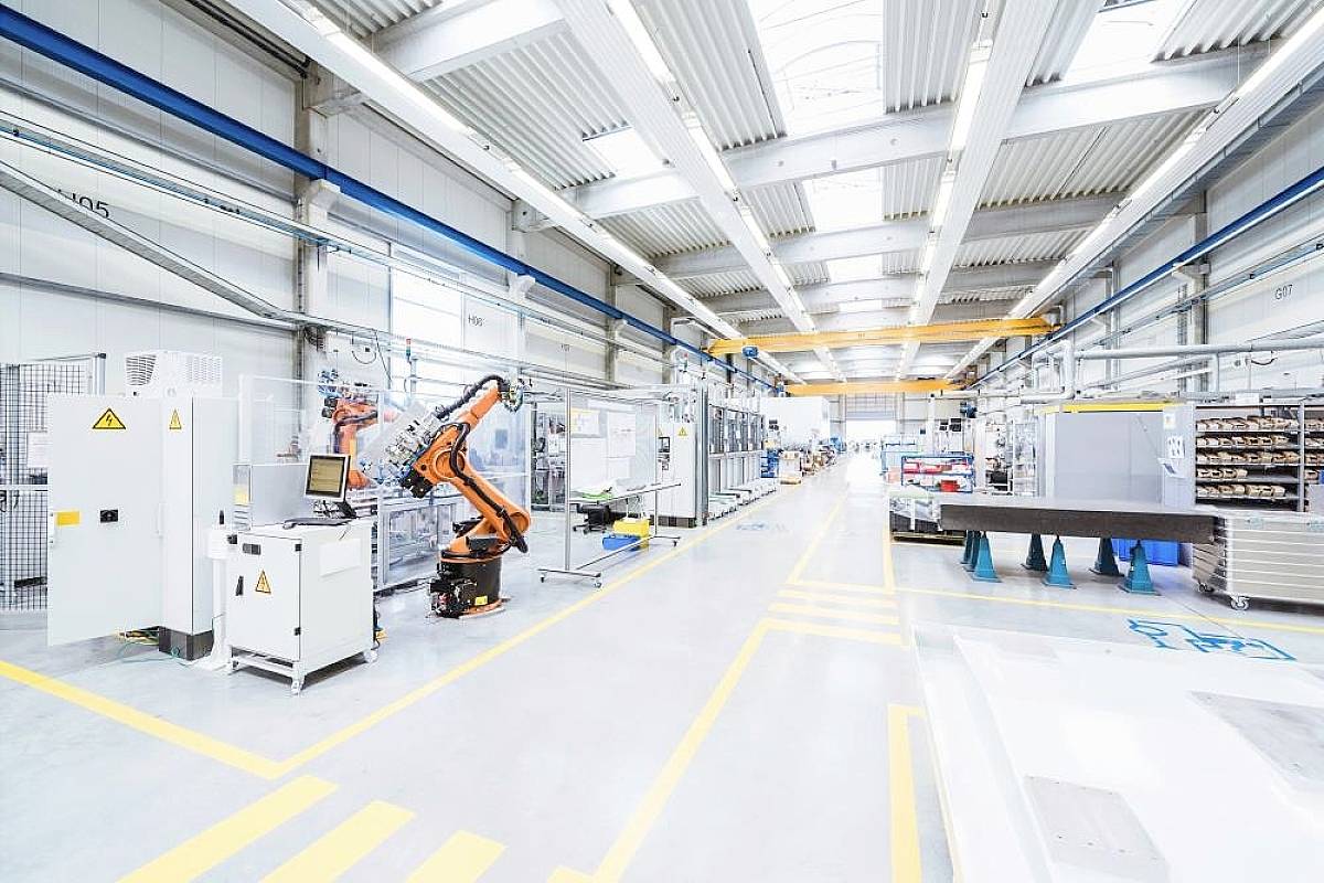 LEDVANCE 4058075676206 Low-bay Flex LED-Deckenleuchte LED LED fest eingebaut 73W Weiß