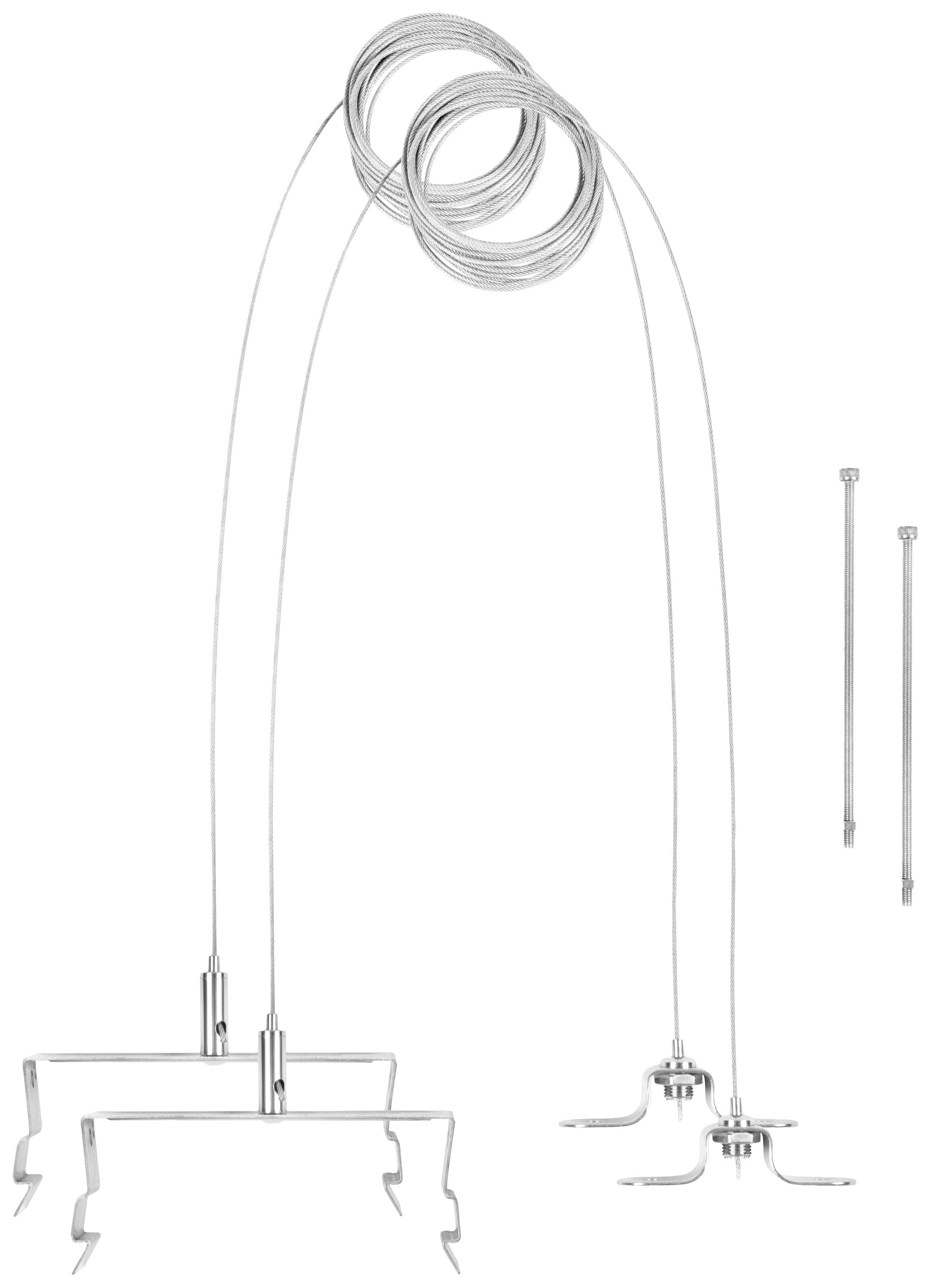 LEDVANCE 4058075693722 Seilabhängung 5m kürzbar Stahl
