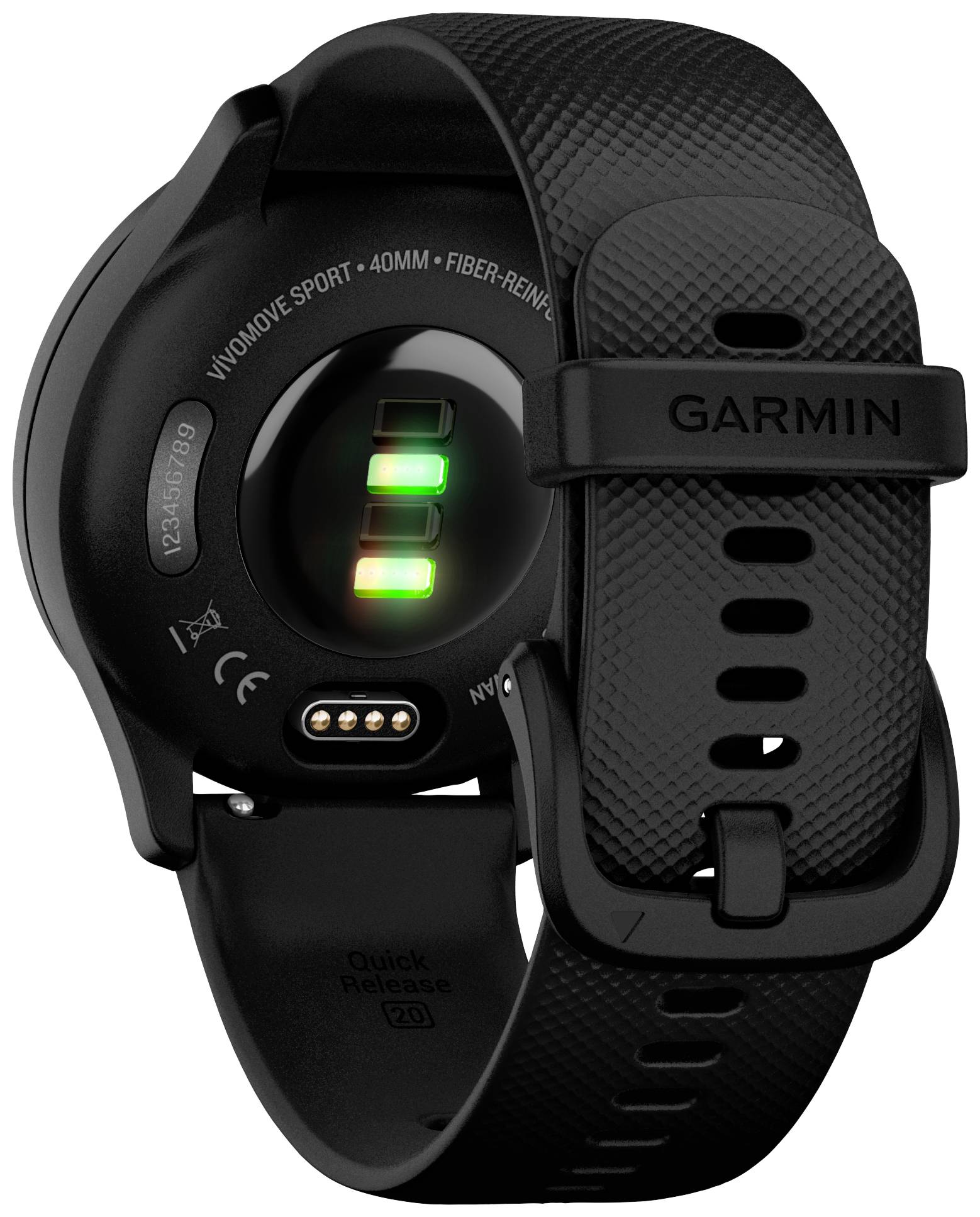 Garmin Vivomove Sport Fitness-Tracker Schwarz