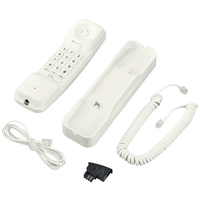 Renkforce RF-DP-200 Schnurgebundenes Telefon, analog Wahlwiederholung kein Display Creme-Weiß Renkforce RF-DP-200 Schnurgebundenes Telefon, analog Wahlwiederholung kein Display Creme-Weiß