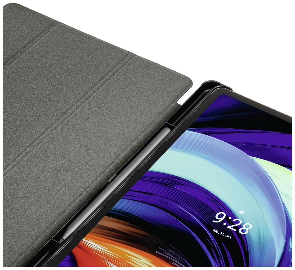 Tablet-Case Fold Schwarz für Lenovo Tab P12 Pro + Stift