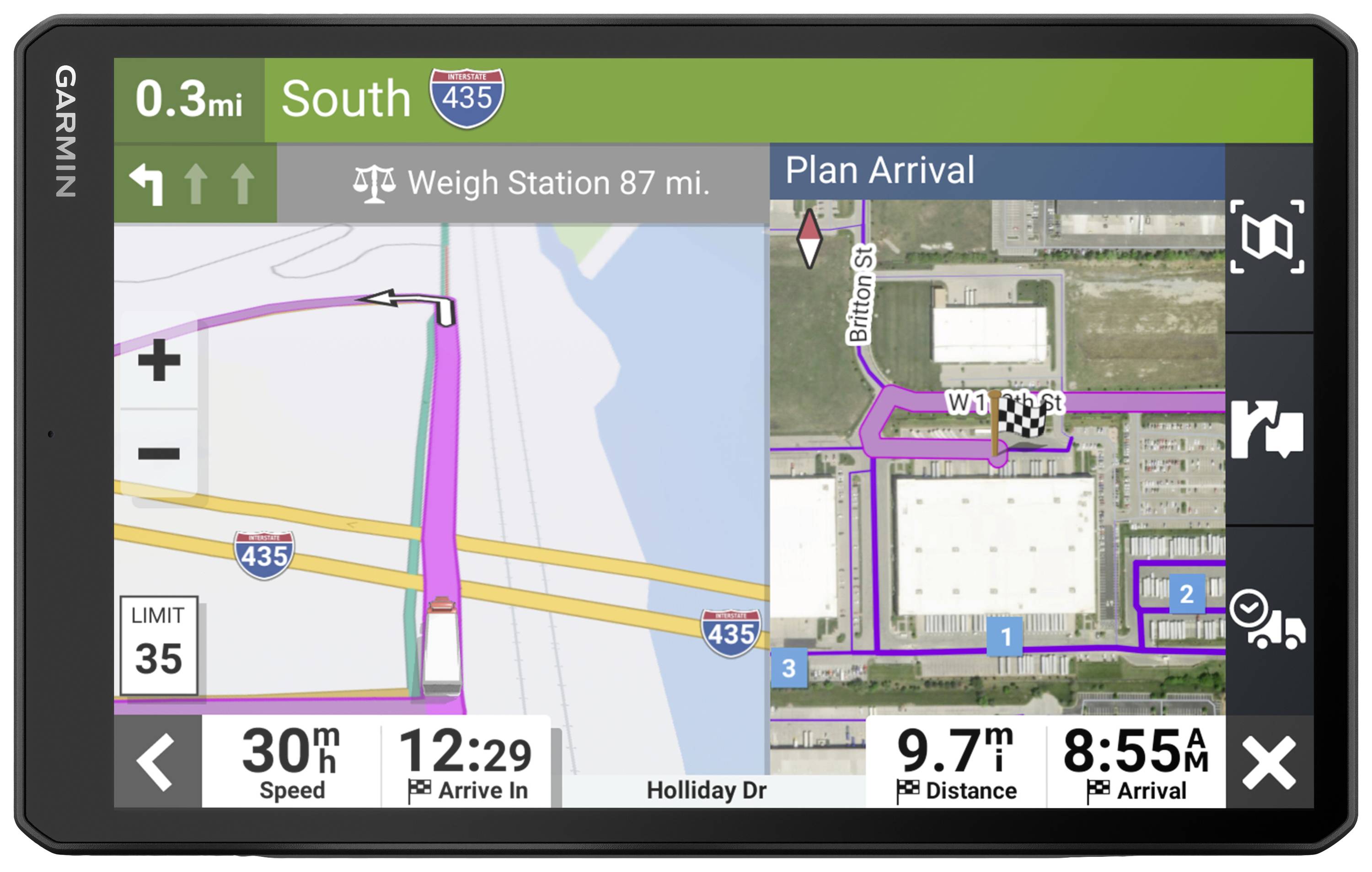 Garmin DĒZL™ LGV1010 MT-D EU LKW-Navi 25.7cm 10 Zoll Europa