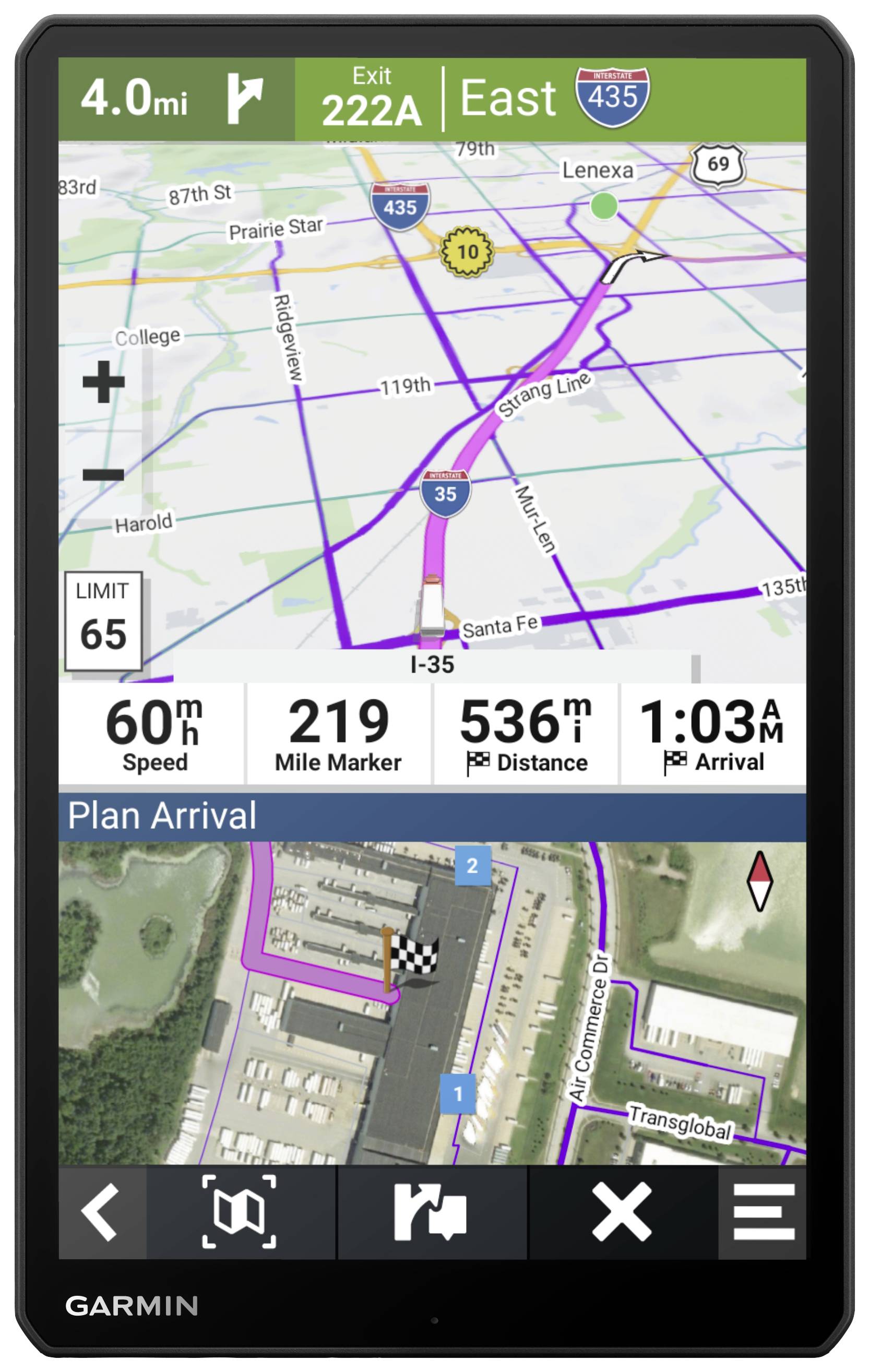 Garmin DĒZL™ LGV1010 MT-D EU LKW-Navi 25.7cm 10 Zoll Europa