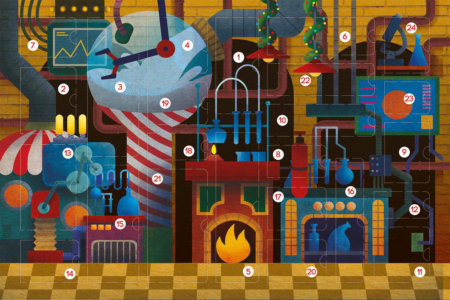 Clementoni Experimente Adventskalender