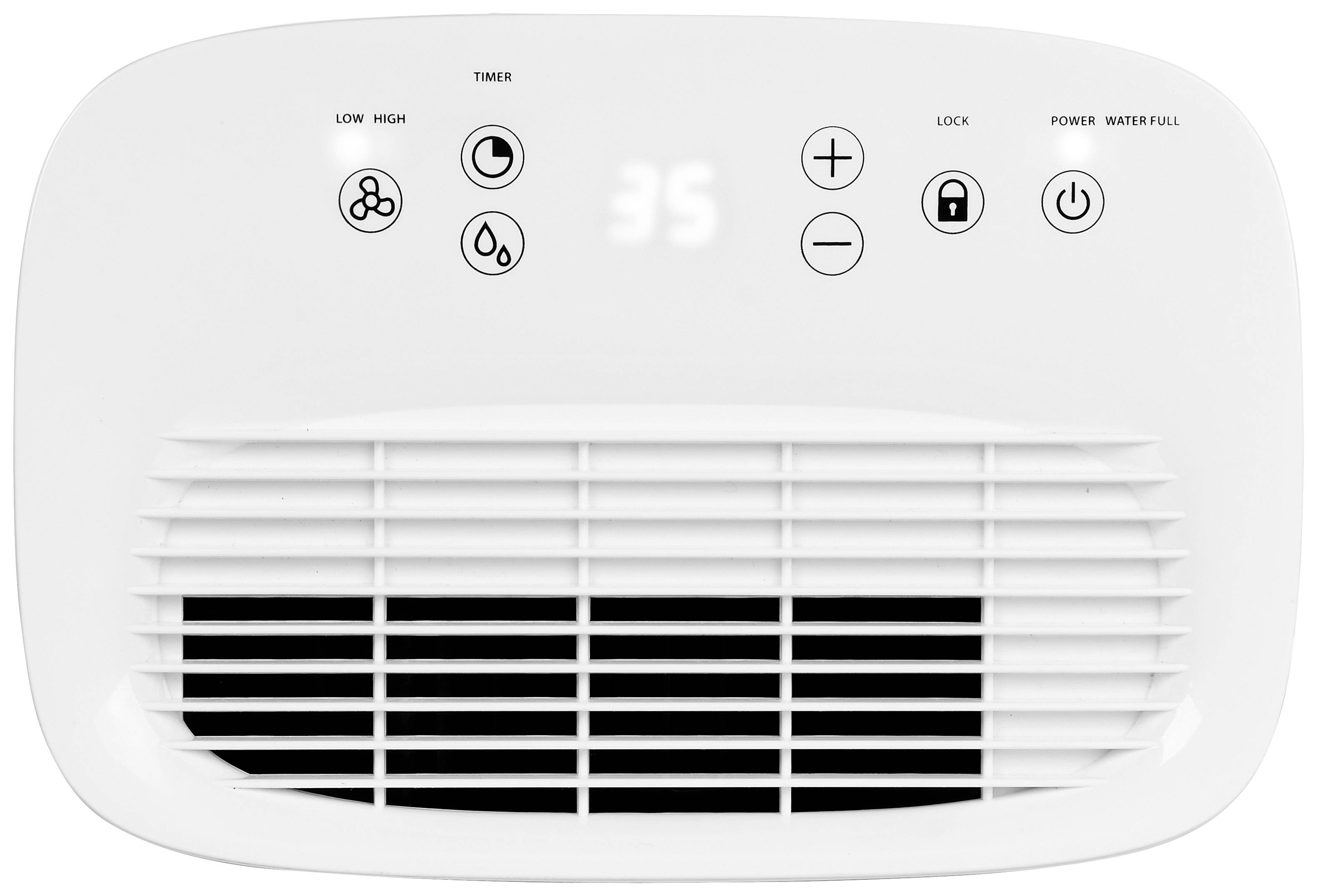 Tristar DH-5419 Luftentfeuchter 45m² 205W 0.416 l/h Weiß