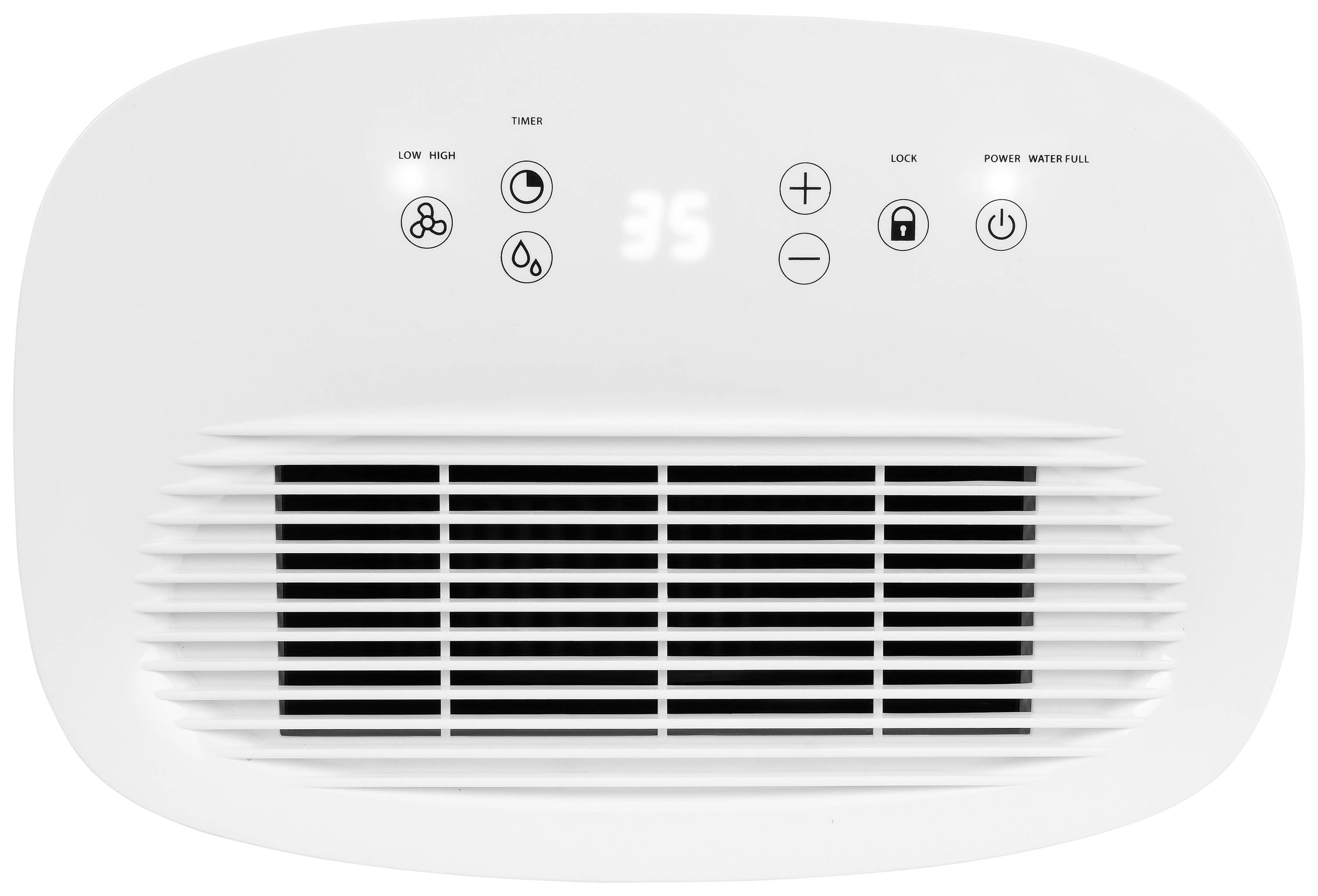 Tristar DH-5424 Luftentfeuchter 48m³ 260W 0.66 l/h Weiß