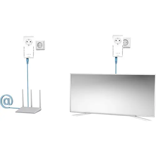 Strong POWERL2000DUOEU Powerline Einzeladapter Duo Set POWERL2000DUOEU 10 / 100 / 1000MBit/s Strong POWERL2000DUOEU Powerline Einzeladapter Duo Set POWERL2000DUOEU 10 / 100 / 1000MBit/s