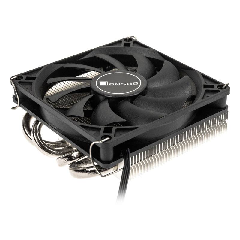 Jonsbo Jonsbo HP-400S CPU-Kühler - 90mm, schwarz CPU-Kühler mit Lüfter Intel® LGA 1150, Intel® LGA 1151, Intel® LGA 1151-V2, Intel® LGA 1155,