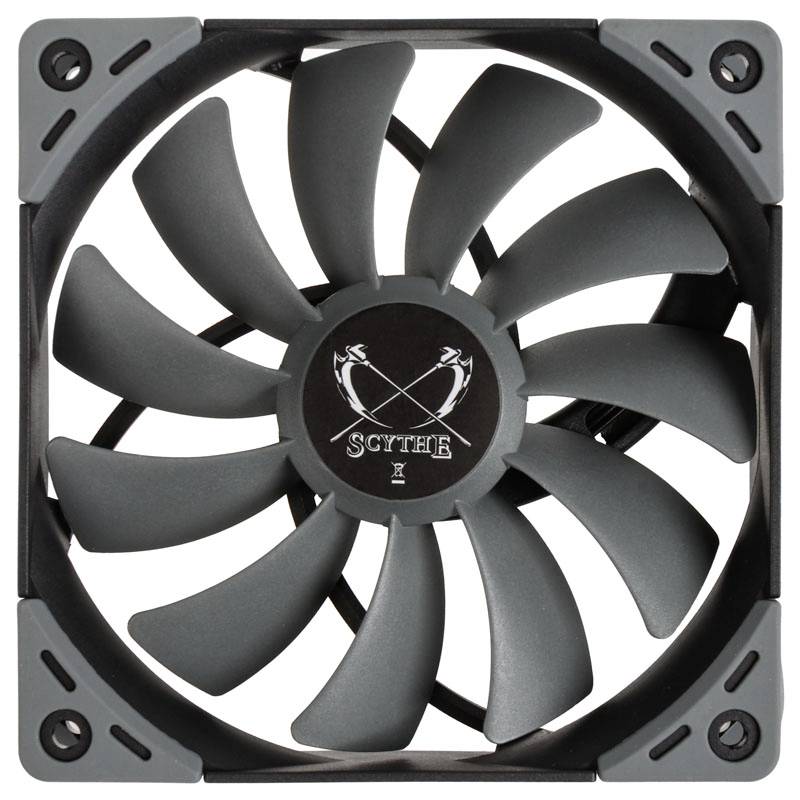 Scythe Kaze Flex 120 PWM Lüfter 300-1200U/min - 120mm PC-Gehäuse-Lüfter Schwarz (B x H x T) 120 x 120 x 27mm