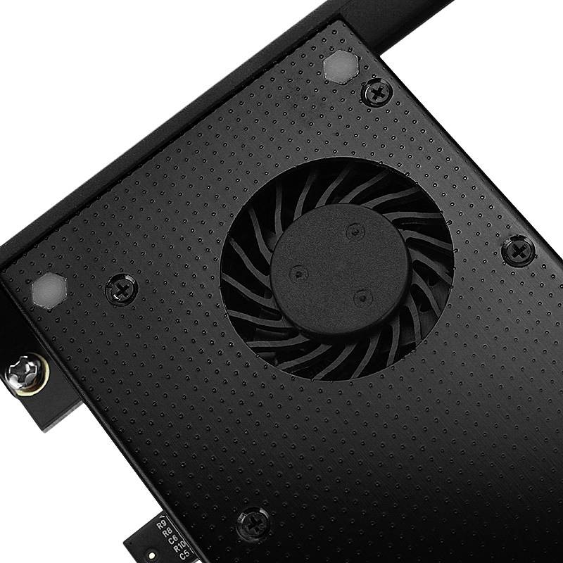 AXAGON PCEM2-DC 2 Port M.2 Controller PCIe x4 Passend für (SSD): 2230, 2242, 2260, 2280, 22110 Aktive Kühlung, inkl. Low-Profile Slotblech