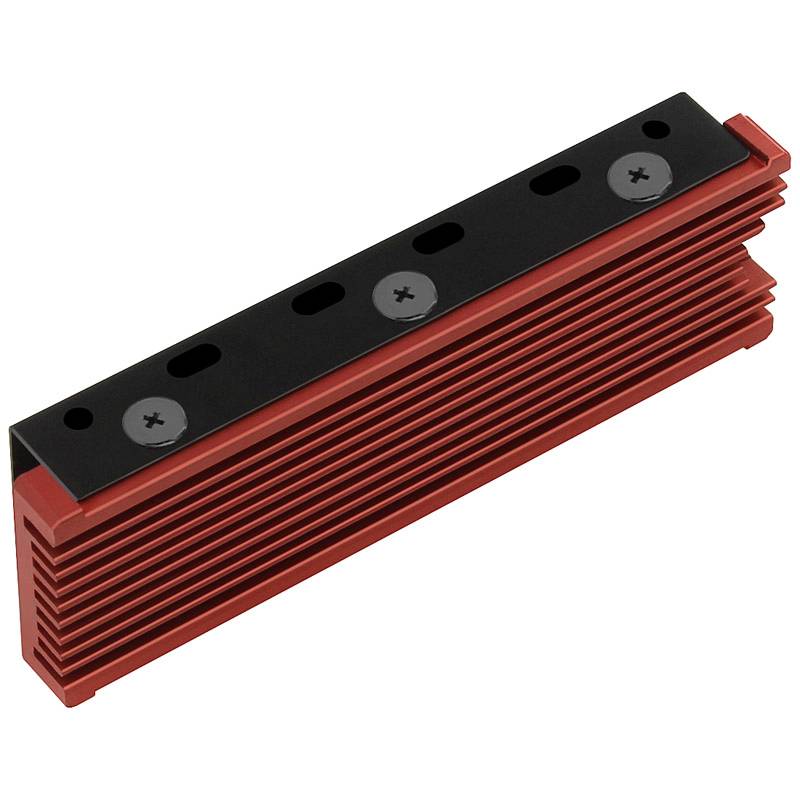 AXAGON CLR-M2 - Kühlkörper/Radiator - Schwarz - Rot