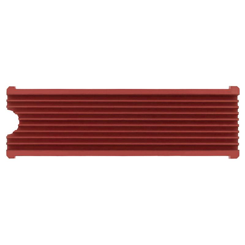CLR-M2 - Solid-State-Laufwerk - Kühler - Schwarz - Rot - Aluminium - 76 mm - 24
