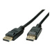 Roline green DisplayPort Anschlusskabel DisplayPort Stecker 2.00 m Schwarz 11.44.5811 Ultra HD (8K)
