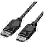 Roline green DisplayPort Anschlusskabel DisplayPort Stecker 1.00m Schwarz 11.44.5761 Geschirmt, TPE-Mantel, Halogenfrei