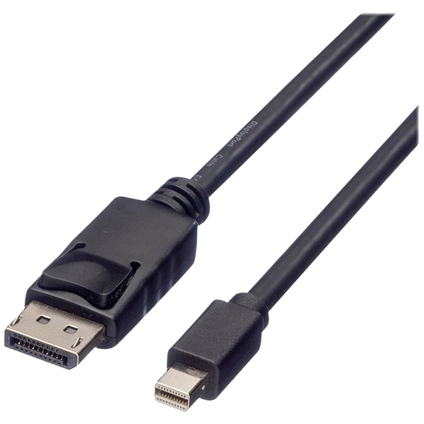 Roline green DisplayPort Anschlusskabel DisplayPort Stecker, Mini DisplayPort Stecker 2.00m 11.44.5635 DisplayPort-Kabel