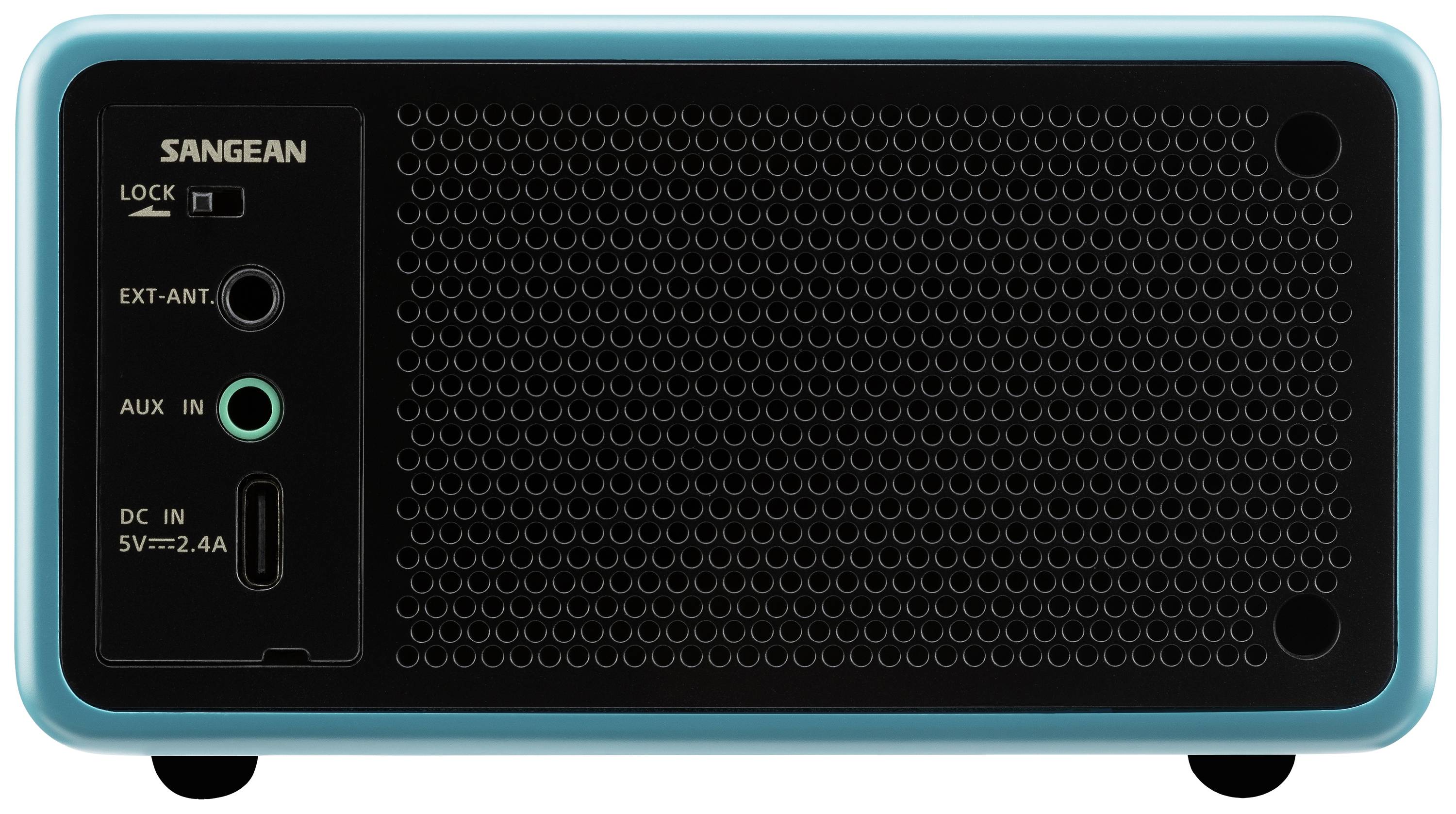 Sangean DDR-7X Tischradio DAB+, UKW AUX, Bluetooth® Tastensperre, wiederaufladbar Grün