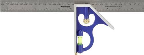 WorkPro WP264002 Aluminium-Kombinationswinkel 300 mm