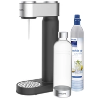 Philips Home Wassersprudler Aqua Soda Maker schwarz Grundgerät, und 1 CO2-Zylinder, inkl. 1 PET-Flasche Philips Home Wassersprudler Aqua Soda Maker schwarz Grundgerät, und 1 CO2-Zylinder, inkl. 1 PET-Flasche