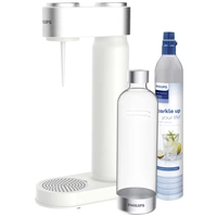 Philips Home Wassersprudler Aqua Soda Maker weiß Grundgerät, und 1 CO2-Zylinder, inkl. 1 PET-Flasche Philips Home Wassersprudler Aqua Soda Maker weiß Grundgerät, und 1 CO2-Zylinder, inkl. 1 PET-Flasche