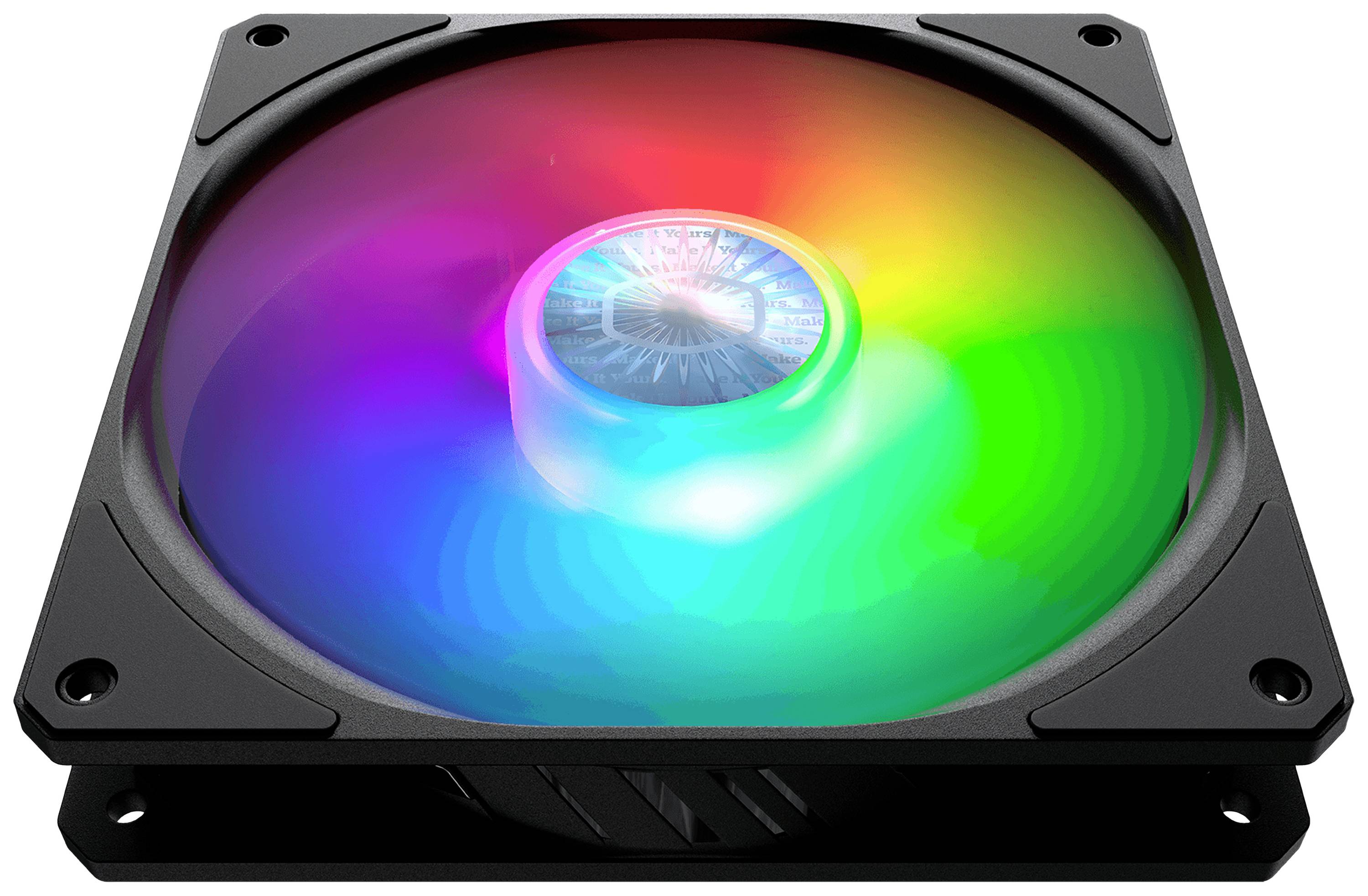 Cooler Master SickleFlow 140 ARGB PC-Gehäuse-Lüfter Schwarz (B x H x T) 140 x 140 x 25 mm inkl. LED-Beleuchtung