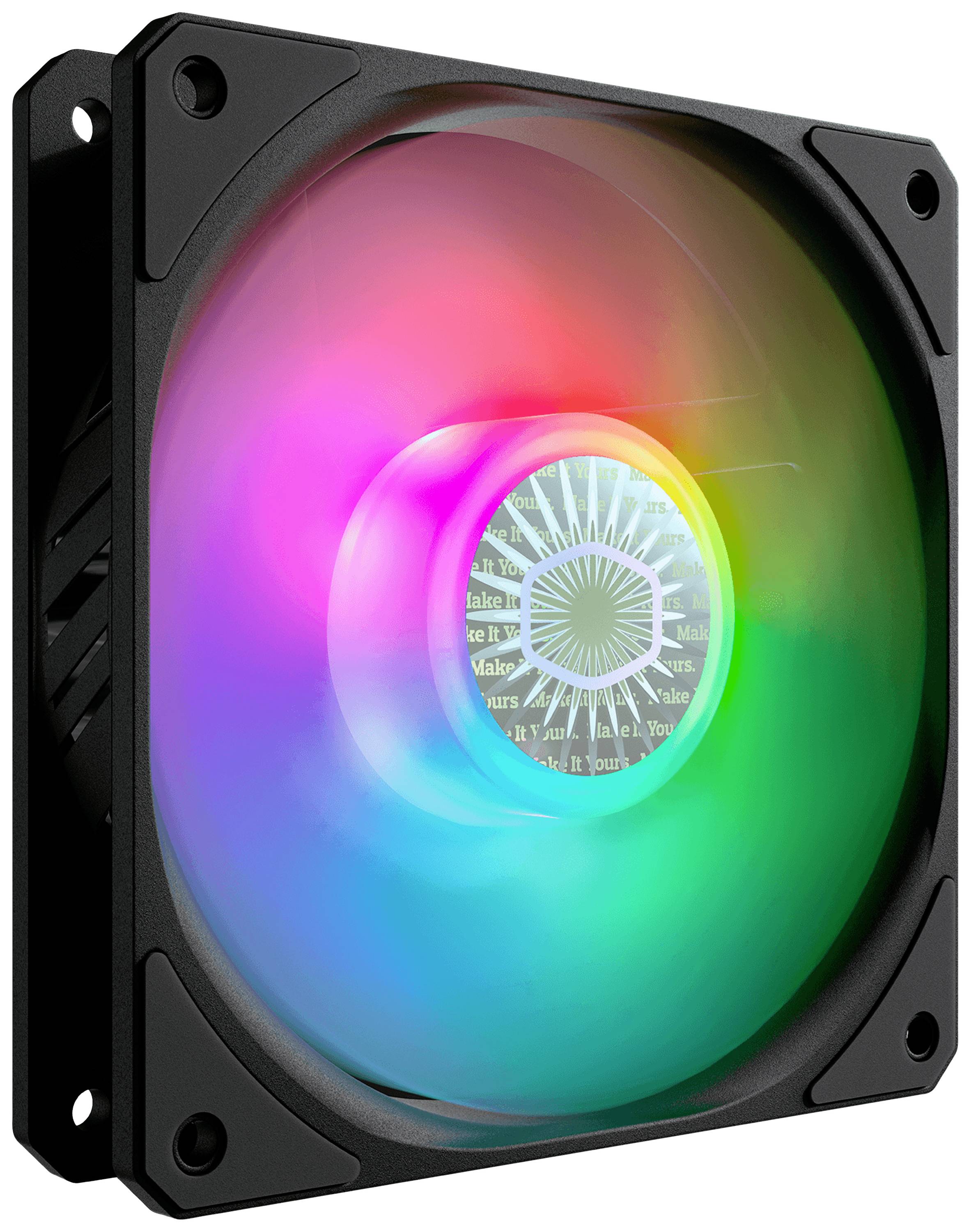 Cooler Master SickleFlow 120 ARGB PC-Gehäuse-Lüfter Schwarz (B x H x T) 120 x 120 x 25 mm inkl. LED-Beleuchtung