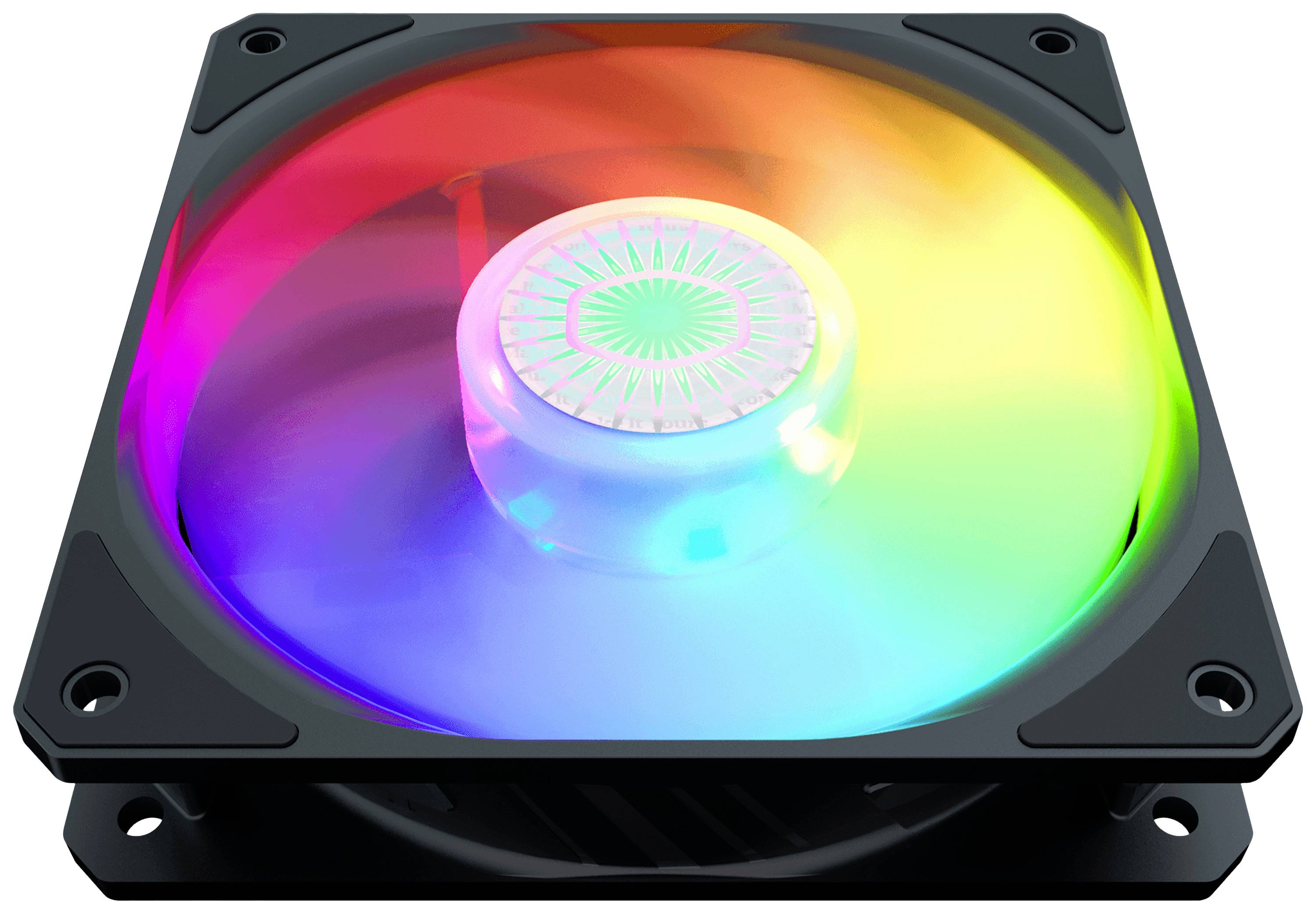 Cooler Master SickleFlow 120 ARGB PC-Gehäuse-Lüfter Schwarz (B x H x T) 120 x 120 x 25 mm inkl. LED-Beleuchtung