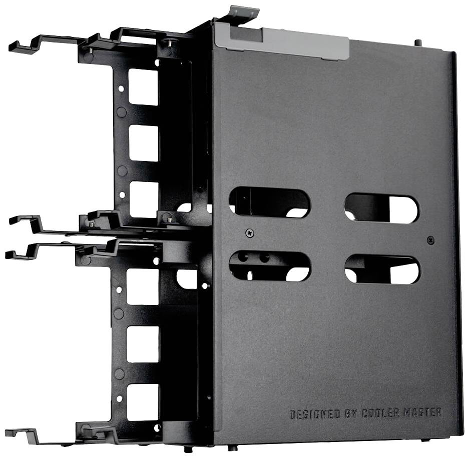 Cooler Master HAF 700 EVO Full Tower PC-Gehäuse Grau Staubfilter, 2 Vorinstallierte LED Lüfter, Seitenfenster, Integrierte Beleuchtung