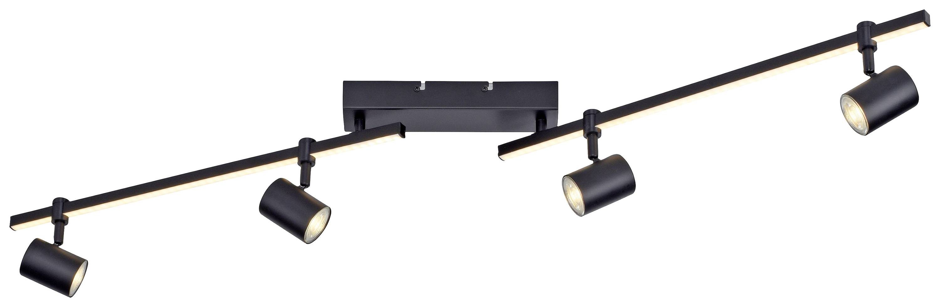 Paul Neuhaus 6525-18 LED-Deckenleuchte LED GU10 28W Schwarz