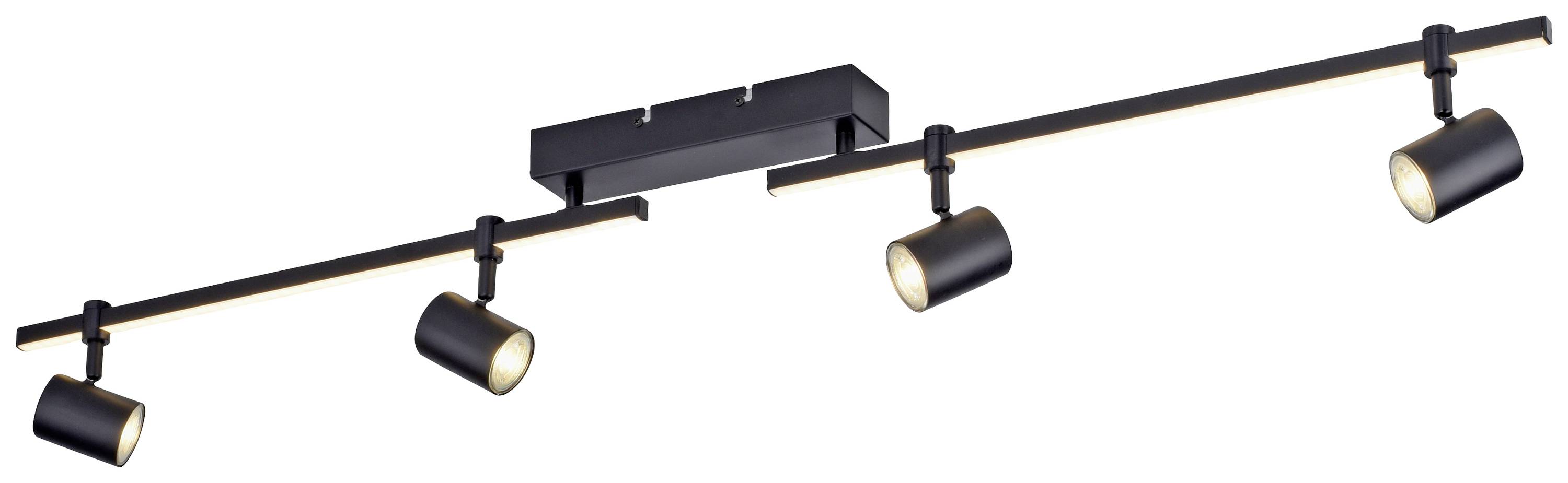 Paul Neuhaus 6525-18 LED-Deckenleuchte LED GU10 28W Schwarz