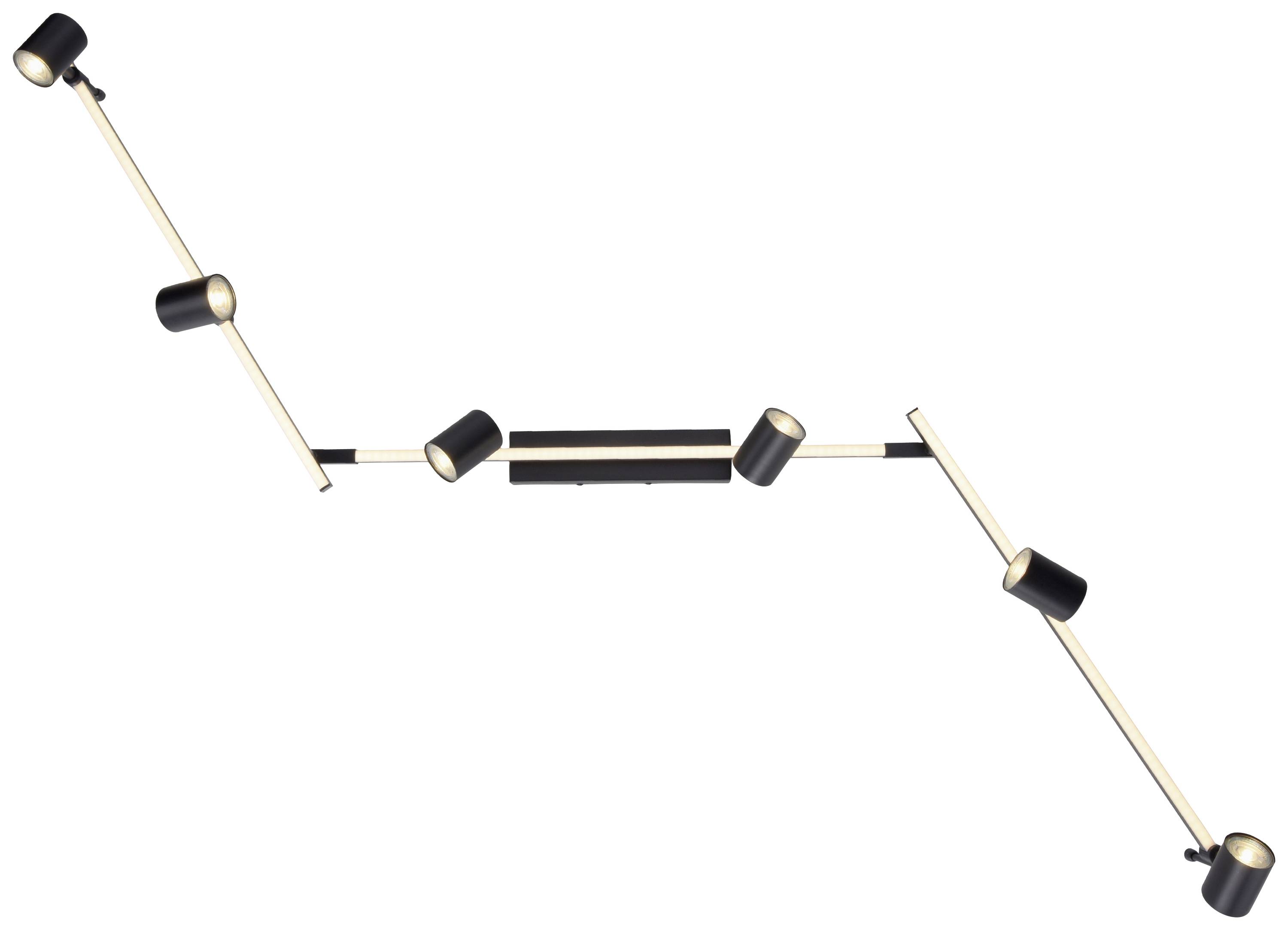 Paul Neuhaus 6526-18 LED-Deckenleuchte LED GU10 42 W Schwarz