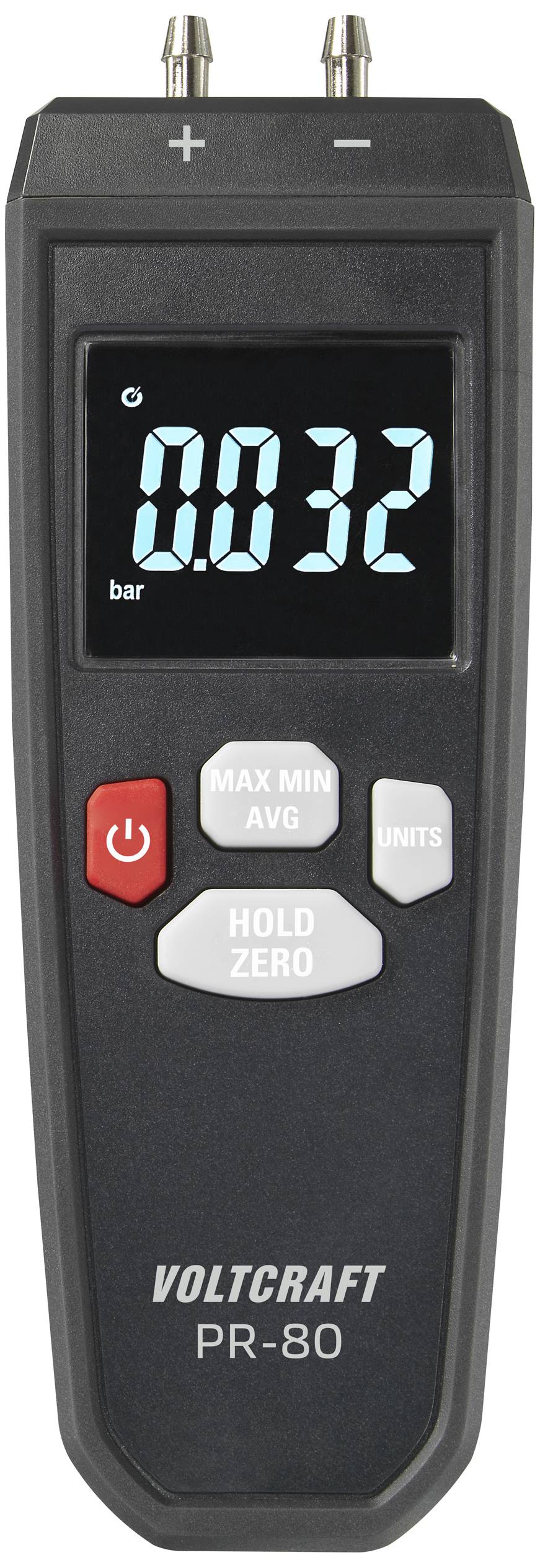VOLTCRAFT PR-80 Differenz-Druckmessgerät Luftdruck