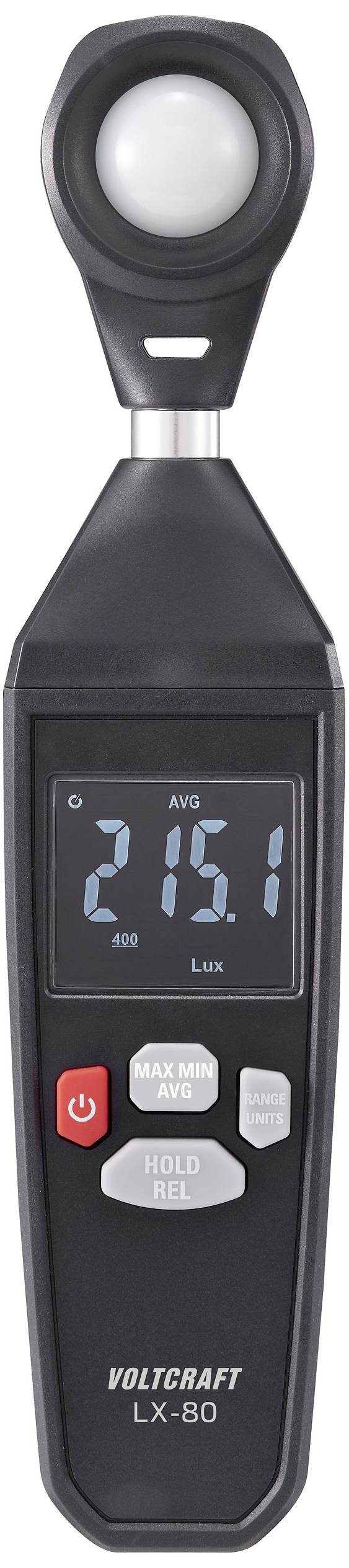 VOLTCRAFT VC-13101385 LX-80 Luxmeter 0.0 - 200000 lx