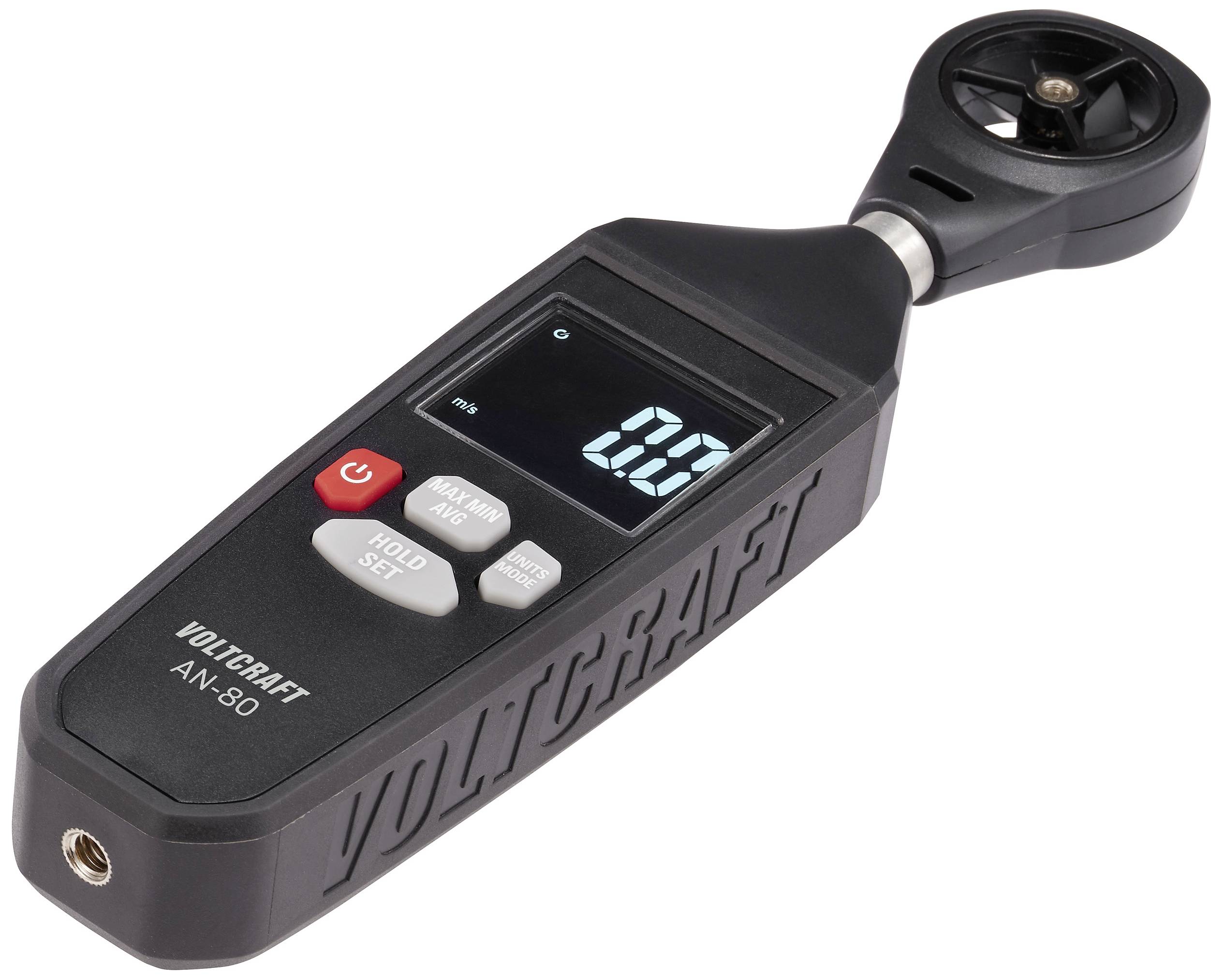 VOLTCRAFT AN-80 Anemometer 0.3 bis 30 m/s