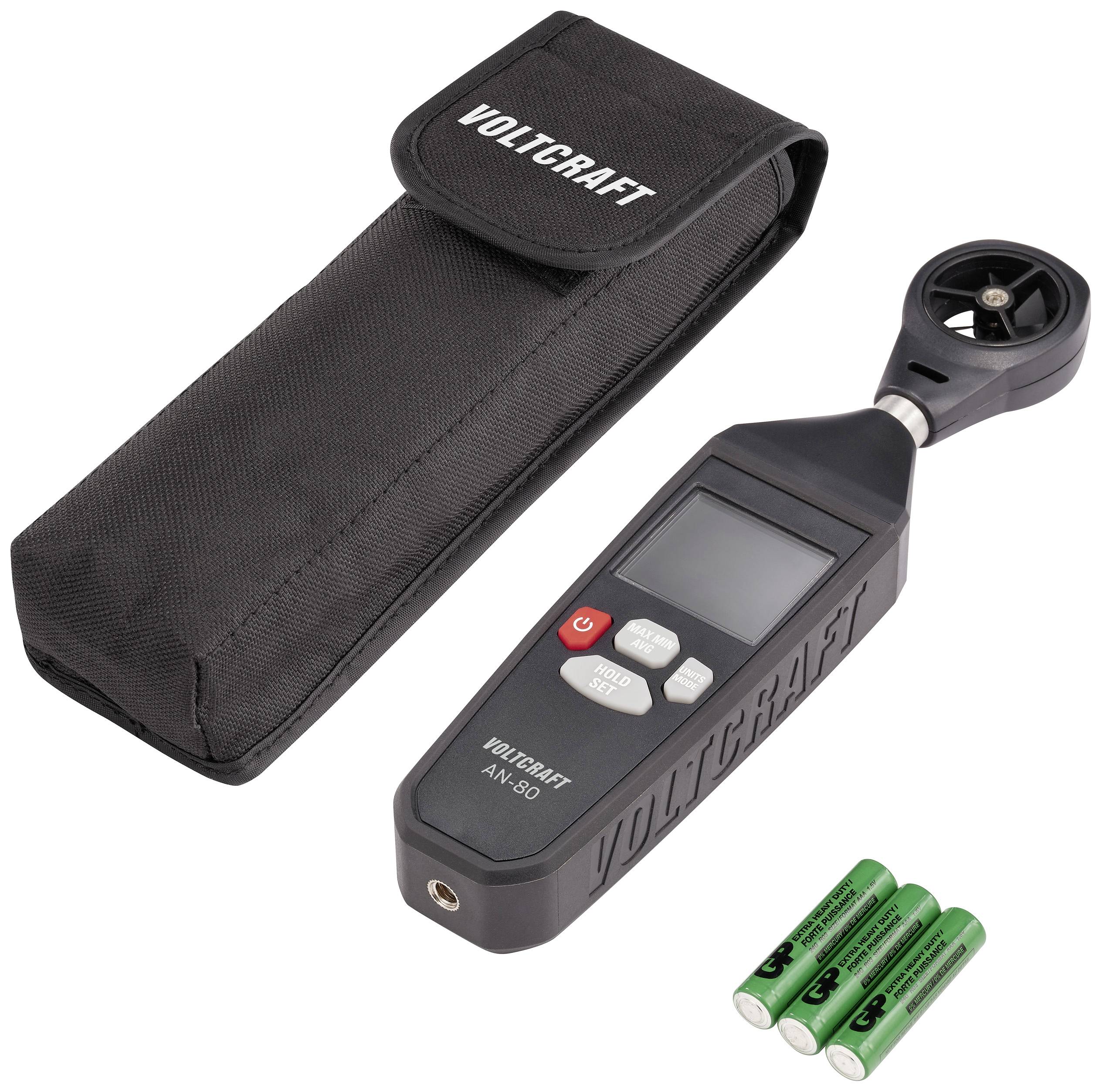 VOLTCRAFT AN-80 Anemometer 0.3 bis 30 m/s