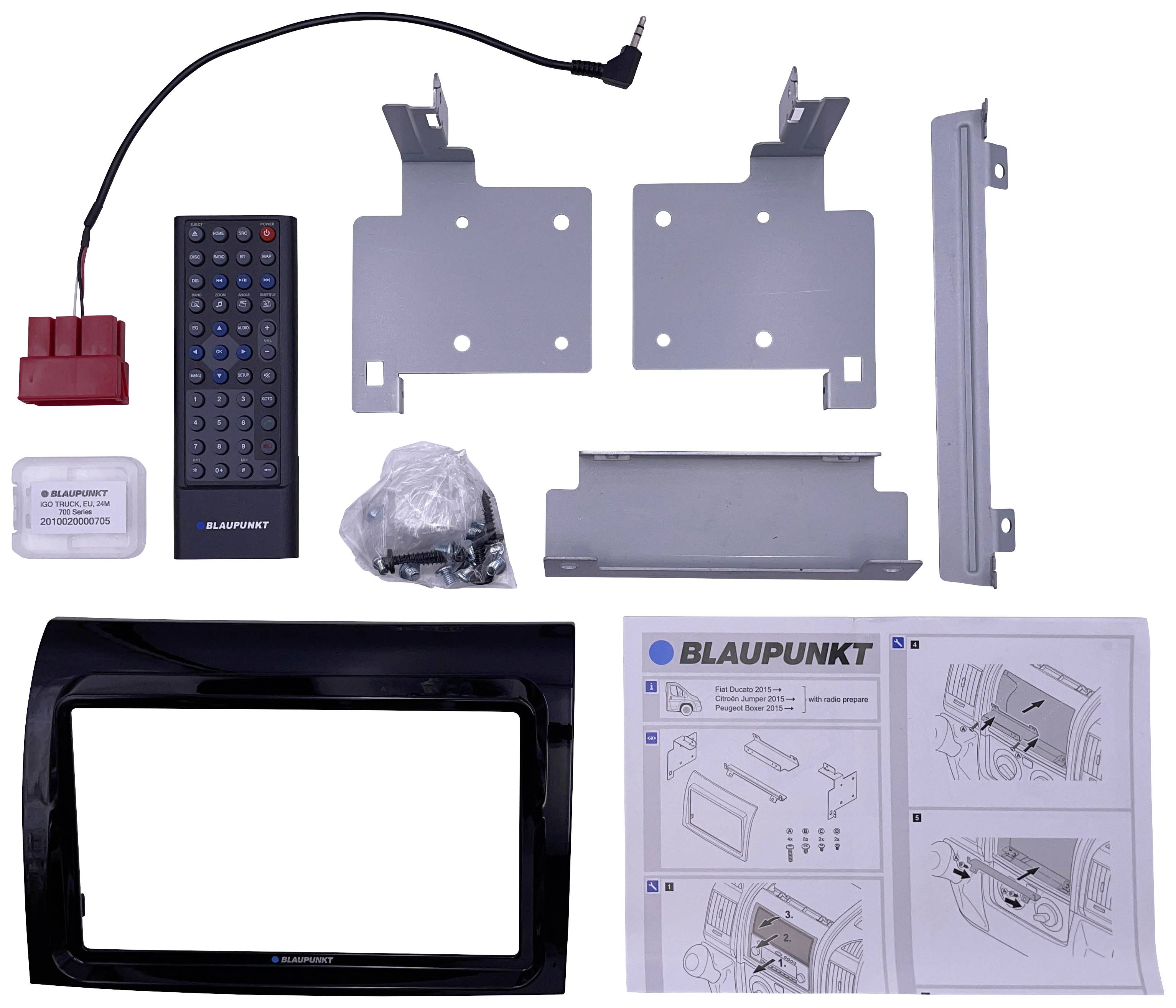 Blaupunkt Camper 700 Moniceiver DAB+ Tuner, Bluetooth®-Freisprecheinrichtung, Anschluss für Rückfahrkamera, Anschluss für