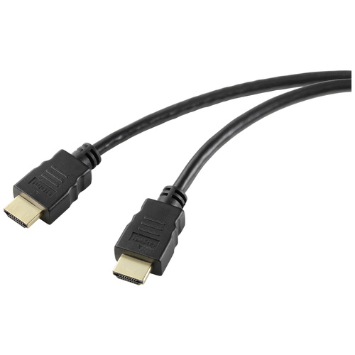 SpeaKa Professional HDMI Anschlusskabel HDMI-A Stecker, HDMI-A Stecker 1.50 m Schwarz SP-10481288 U